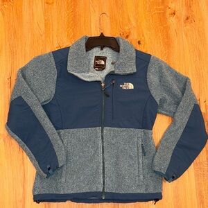 The North Face Two-Tone Blue Fleece Jacket